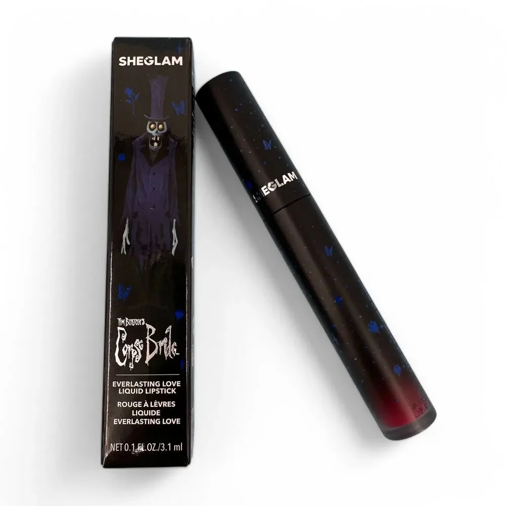 Tim Burton's Corpse Bride Everlasting Love Liquid Lipstick Rosy Cheeks Sheglam